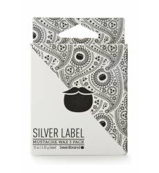 Набор воска для усов и бороды «Silver Label» Набор воска для усов и бороды «Silver Label»