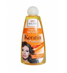 Шампунь Bione Cosmetics для волос пантенол+Кератин