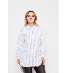Блуза LOST INK PLUS LONGLINE SHIRT IN CHECK