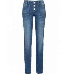 джинсы bonprix Джинсы-стретч STRAIGHT с закатывающимися брючинами