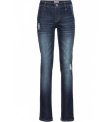 джинсы bonprix Прямые стретчевые джинсы, cредний рост (N)