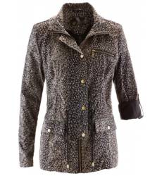 куртка bonprix Удлиненная куртка с леопардовым принтом