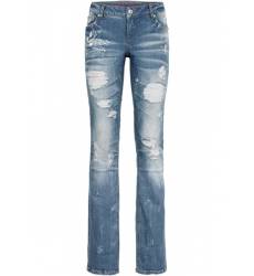 джинсы bonprix Прямые джинсы
