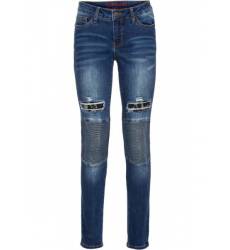 джинсы bonprix Джинсы дудочки с кружевными вставками