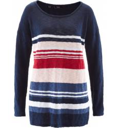 пуловер bonprix Пуловер прямого короткого покроя с длинным рукавом