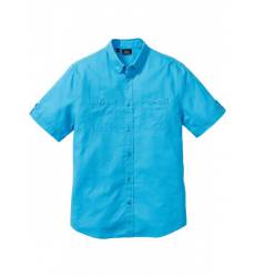 рубашка bonprix Рубашка Regular Fit из льна и хлопка