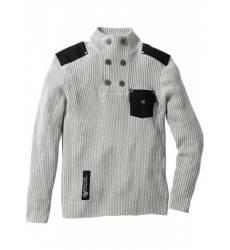 пуловер bonprix Эффектный пуловер облегающего покроя