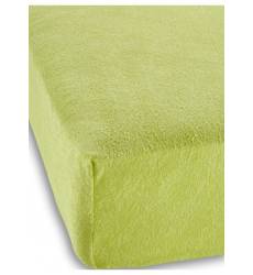Махровая простыня-чехол для детской кровати (светло-зеленый) Махровая простыня-чехол для детской кровати
