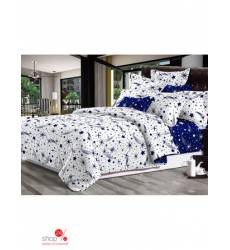 Комплект постельного белья, Семейный Luxor, цвет синий, белый 42753644