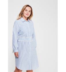 Платье LOST INK PLUS SHIRT DRESS IN STRIPE WITH TIE SIDES
