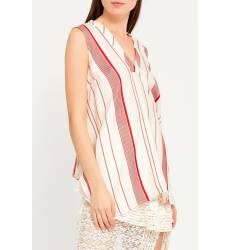 блузка Stella McCartney Блузка с красными полосками