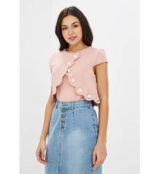 Блуза LOST INK SCALLOP BUTTON TOP