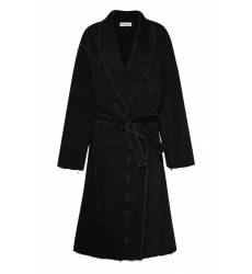 пальто Balenciaga Пальто из черного денима