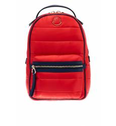 рюкзак Moncler Красный стеганый рюкзак