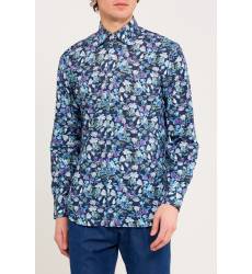 рубашка Canali Рубашка с цветочным принтом