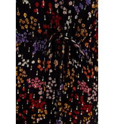 миди-платье See By Chloé Шелковое платье с мелкими цветами