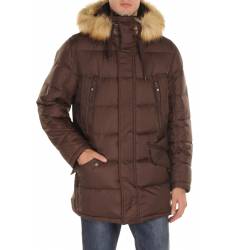 Полуприлегающая куртка с отделкой из меха MARC NEW YORK Полуприлегающая куртка с отделкой из меха