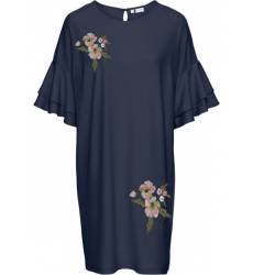 мини-платье bonprix Платье из трикотажного крепа с вышивкой