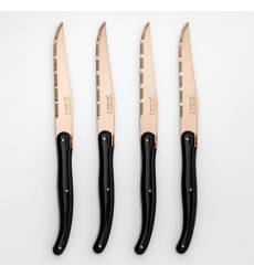 4 ножа для мяса с лезвием медного цвета Laguiole 42890723