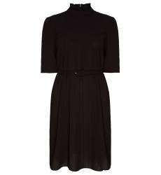 мини-платье Prada Черное платье с рельефной отделкой
