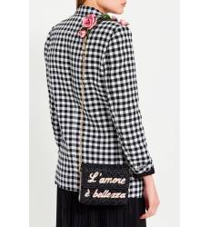 сумка Dolce&Gabbana Плетеная сумка с аппликацией Millennials