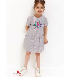 Платье Acoola для девочки, цвет светло-серый 42919216