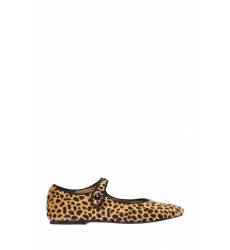 Леопардовые туфли с ремешком Леопардовые туфли с ремешком