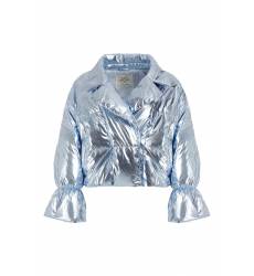 куртка MILA MARSEL Голубая металлизированная куртка