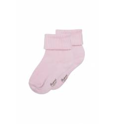 Розовые хлопковые носочки с логотипом Bonpoint Розовые хлопковые носочки с логотипом