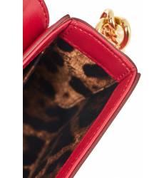 сумка Dolce&Gabbana Красная сумка с аппликацией Millennials