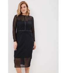 Платье LOST INK PLUS BODYCON DRESS IN MESH WITH LACE TRIMS