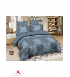 Комплект постельного белья, Евро Amore Mio, цвет серый 42987151