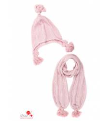 Шапка и шарф Klingel, цвет розовый 43003019