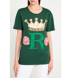 Зеленая футболка с короной Зеленая футболка с короной
