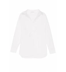 блузка Alberta Ferretti Белая рубашка с запахом