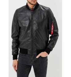 Куртка кожаная Alpha Industries MA-1 Leather LW II