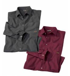Комплект Рубашек из Фланели — 2 шт. 43016370