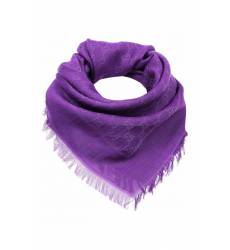 Фиолетовый платок с рельефным узором Фиолетовый платок с рельефным узором