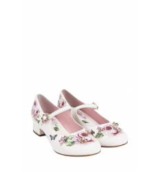 Розовые туфли с цветочным принтом Розовые туфли с цветочным принтом