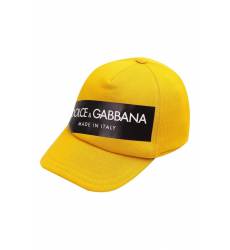 Желтая кепка с логотипом Желтая кепка с логотипом