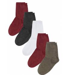 Женские носки с люрексом (5 пар) 938996