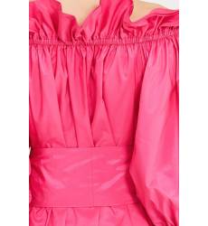 платье Stella McCartney Розовое платье из шелковой тафты