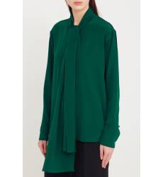блузка Stella McCartney Зеленая блузка из шелка