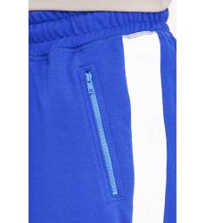 Синие спортивные брюки из хлопка Синие спортивные брюки из хлопка