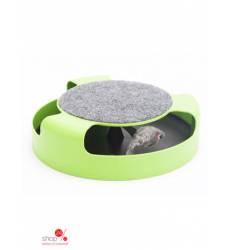 Когтеточка для кошек Bradex, цвет зеленый 43071032