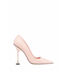 туфли Prada Розовые туфли с декоративным каблуком