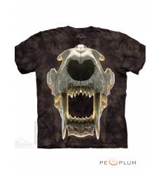 футболка The Mountain Футболка с черепами Sabertooth Skull