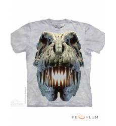 футболка The Mountain Футболка с динозаврами Silver Rex Skull