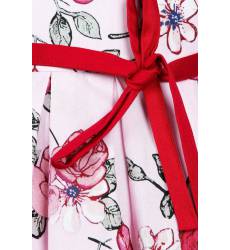 Хлопковое платье с цветочным принтом Хлопковое платье с цветочным принтом