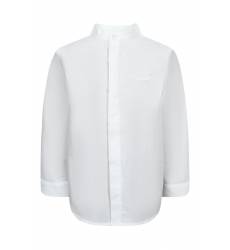 Белая рубашка со скрытой застежкой Белая рубашка со скрытой застежкой
